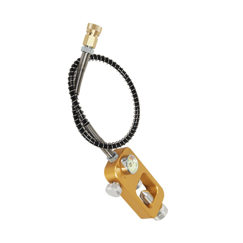 Aluminum Alloy Diving Oxygen Cylinder Refill-gold MPa dial