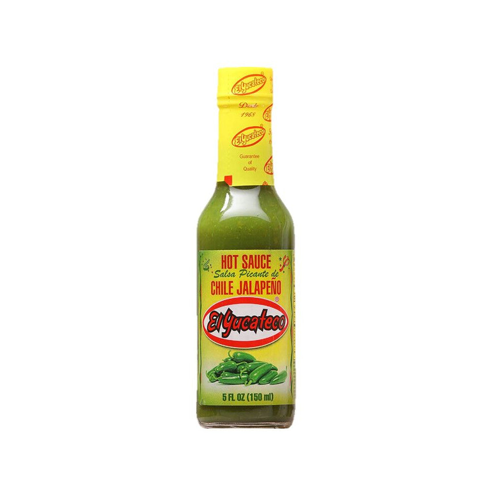 El Yucateco Salsa Picante de Chile Jalapeno Hot Sauce 150ml