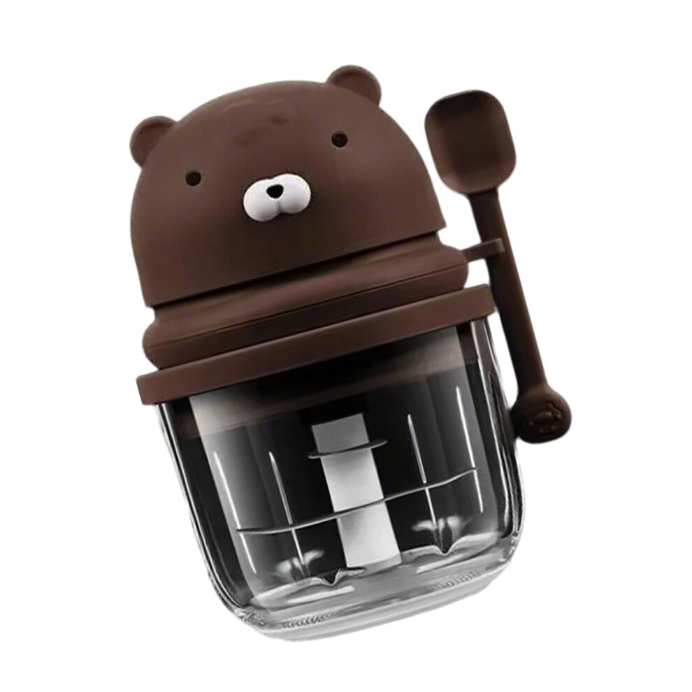 350ml Capacity Wireless Kitchen Machine for Home Cooks-brown