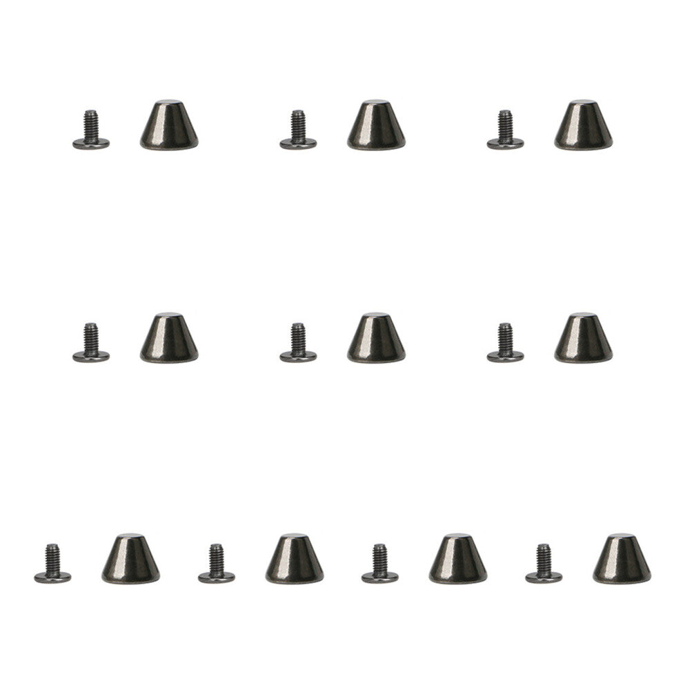 Belt Collar Studs Alloy Texture for-gun black 9 buckets 11x8