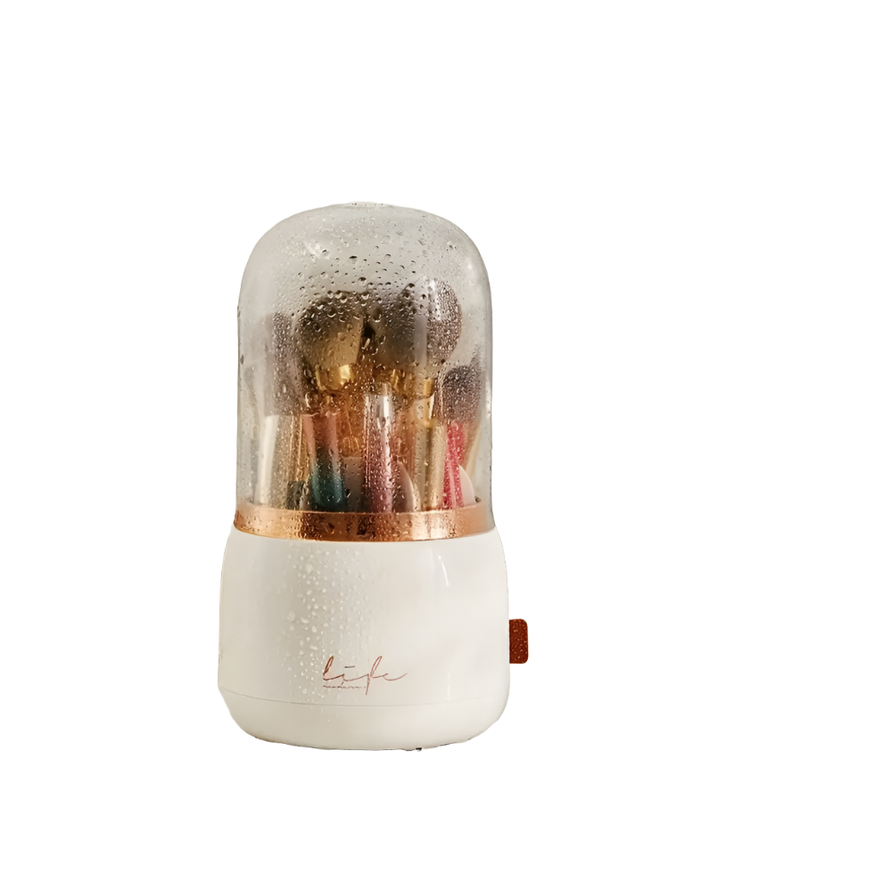 360 Rotating Makeup Brush Organiser