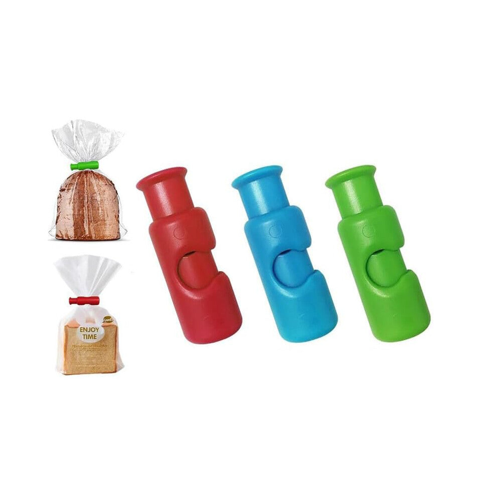 Bag Clips Reusable Plastic Clips For Food Storage 3 Pack Chip Clips Snack And Bread Closure Clips