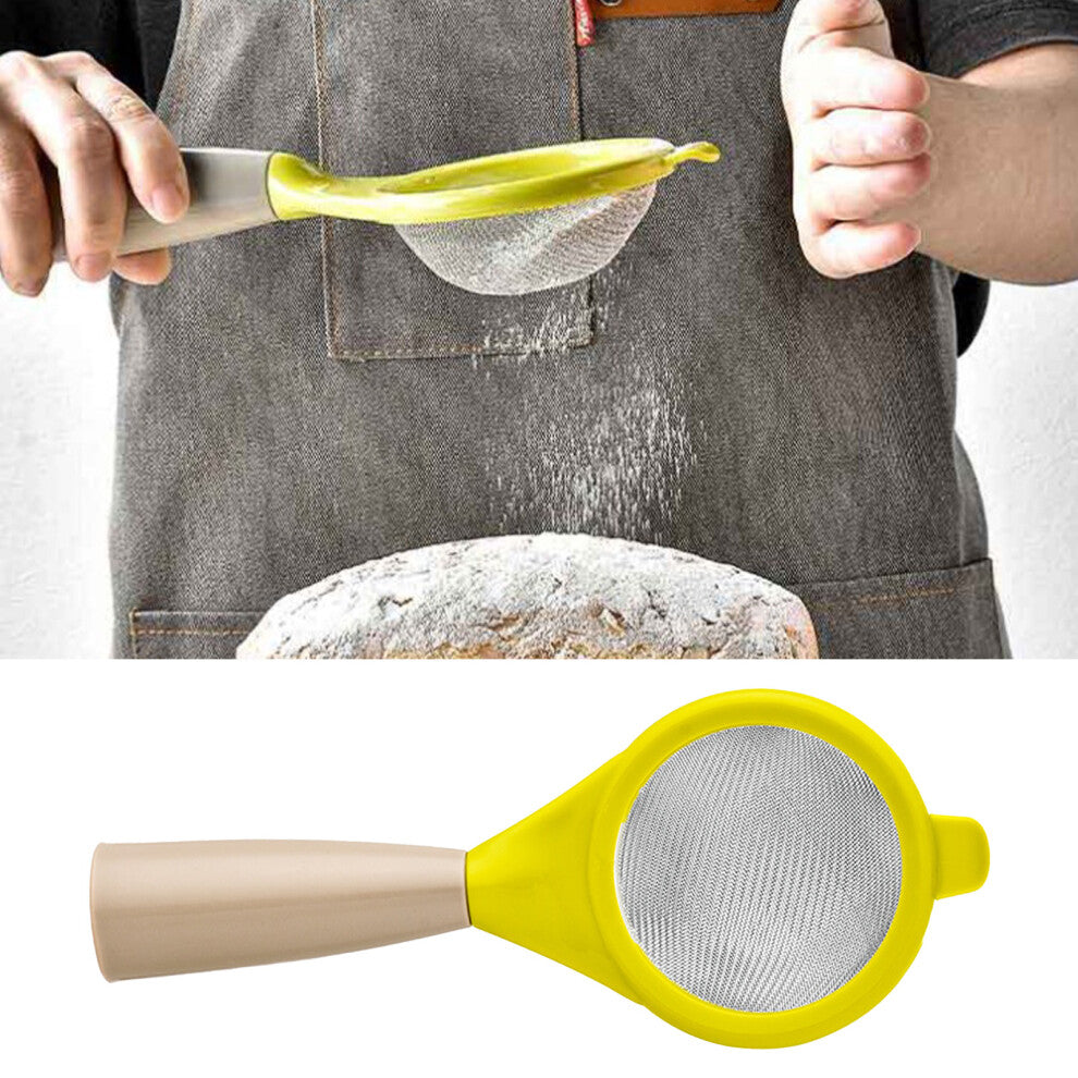 ABS Kitchen Mesh Filter Sieve 250x100mm, Multi-Functional Colander