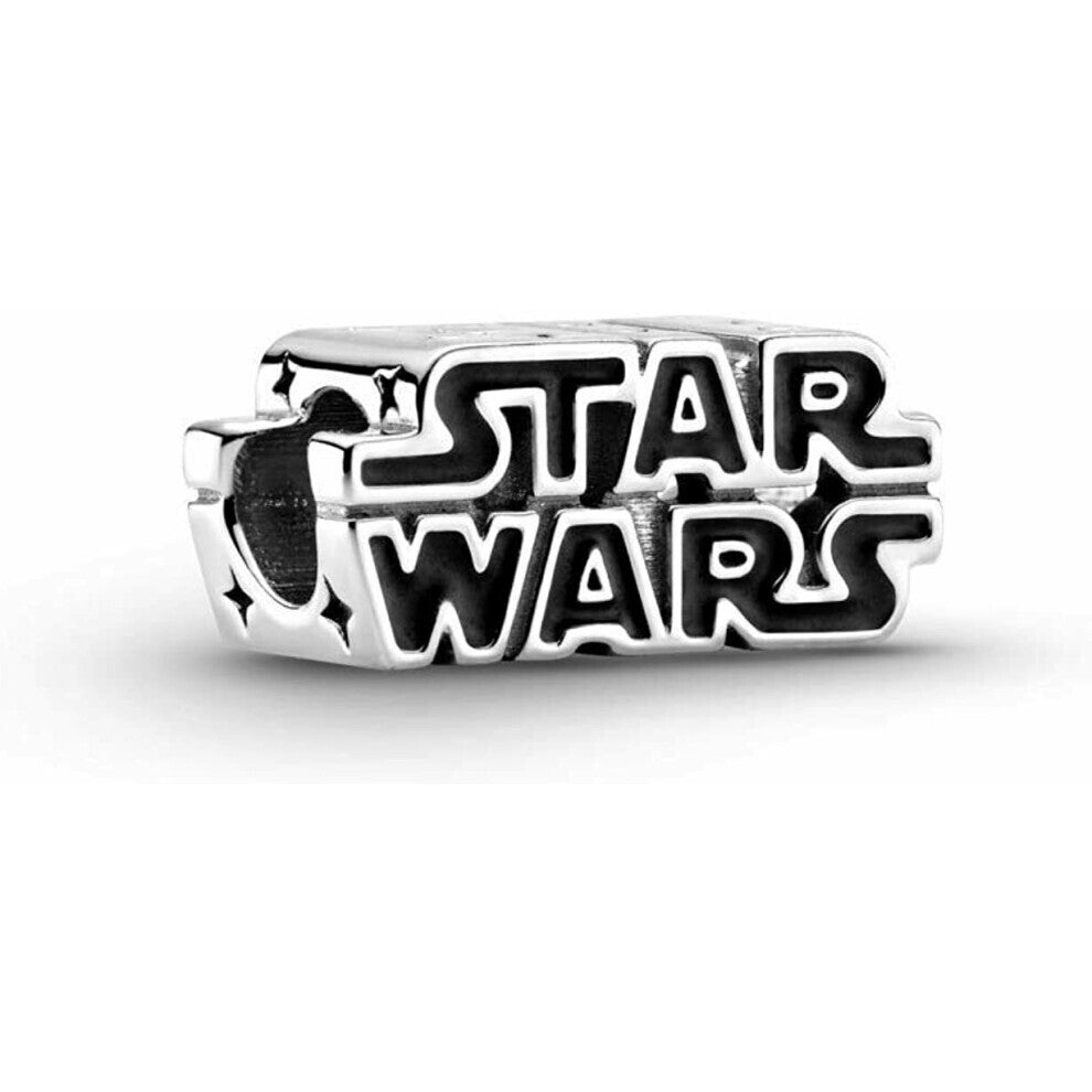 (LOGO SILVER) (BABY YODA) Brand Star Wars Collection Bracelet Charms S925