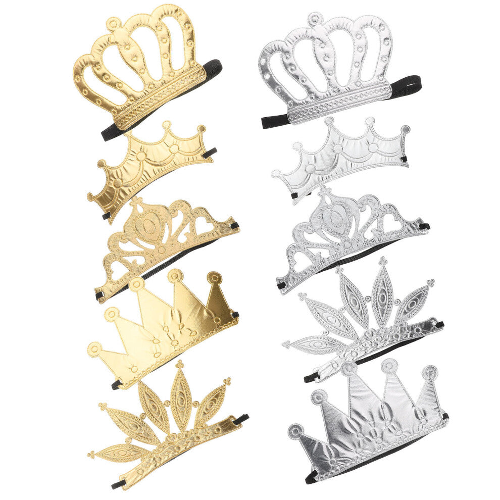 40 Pcs Princess Crowns Kids Tiara Headband Party Accessories