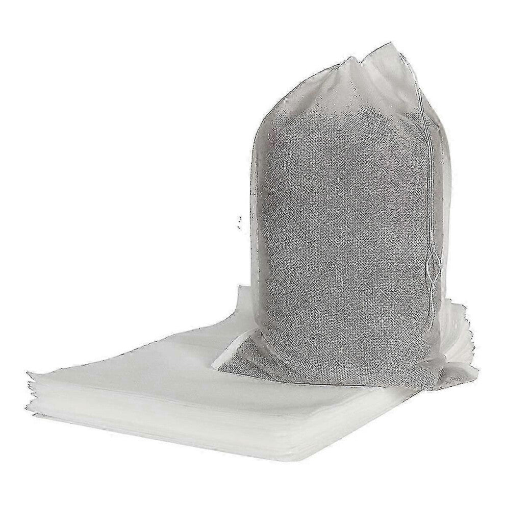 Large coffee filter bags for cold brew, 100 pcs disposable fine mesh no-residue