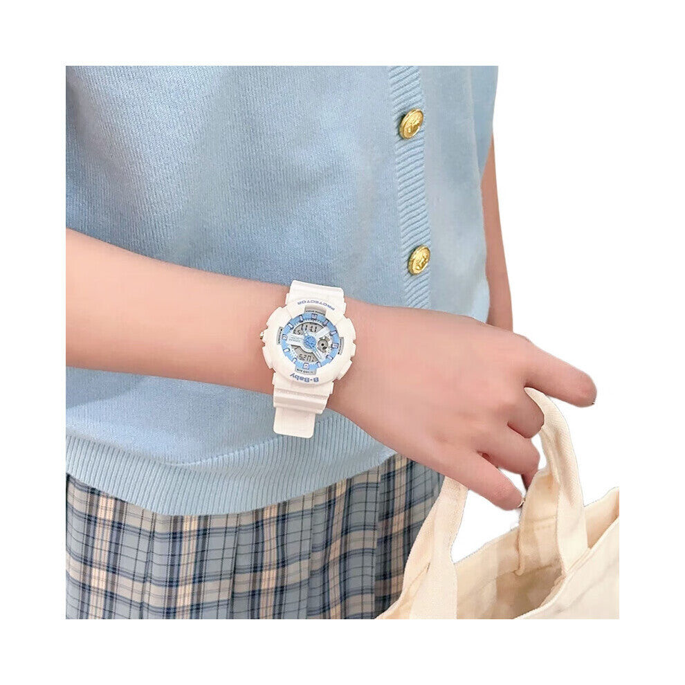 Sporty Unicorn Electronic Watch for Middle School Girls & Women Waterproof & Luminous Youth-Friendly Design Colorful Strap