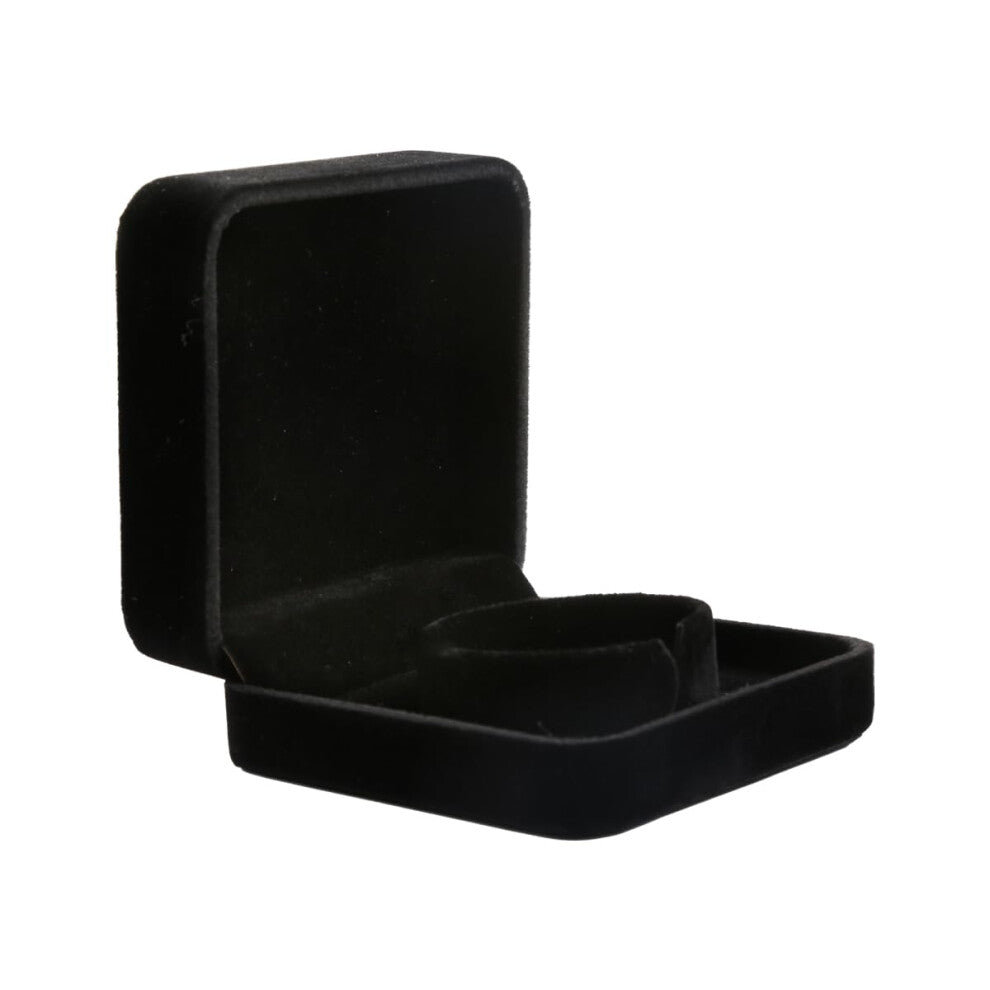 Velvet Bracelet Box Black Velvet Jewelry Display Case For Bracelets And Necklaces Gift Box For Engagement And Wedding