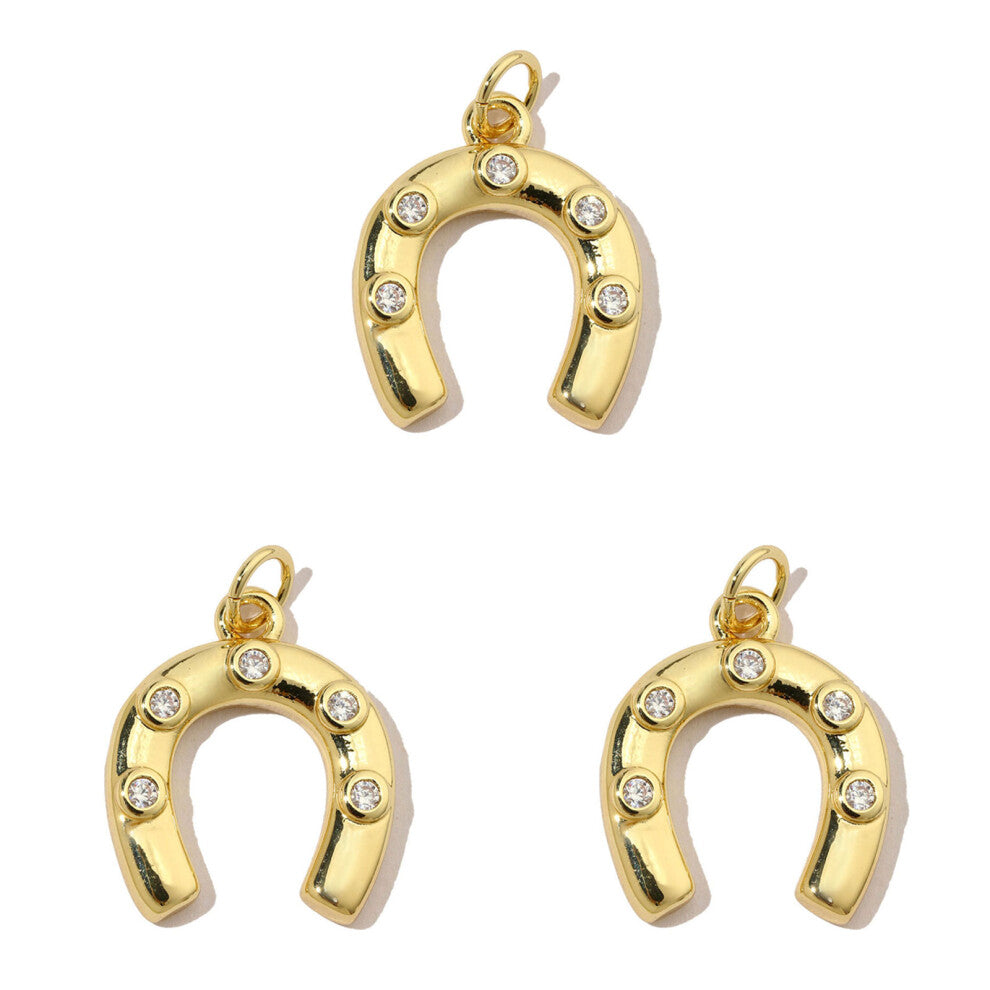 Pack of 3 Heart-Horseshoe-Dices Poker Card Pendants-29