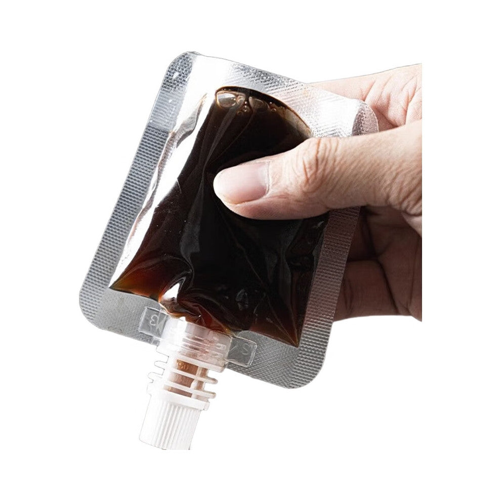 Disposable Coffee Drip Bags 50ml*20 Pack with Sealed Spout for Cold Brew Concentrate Easy Handling and Storage