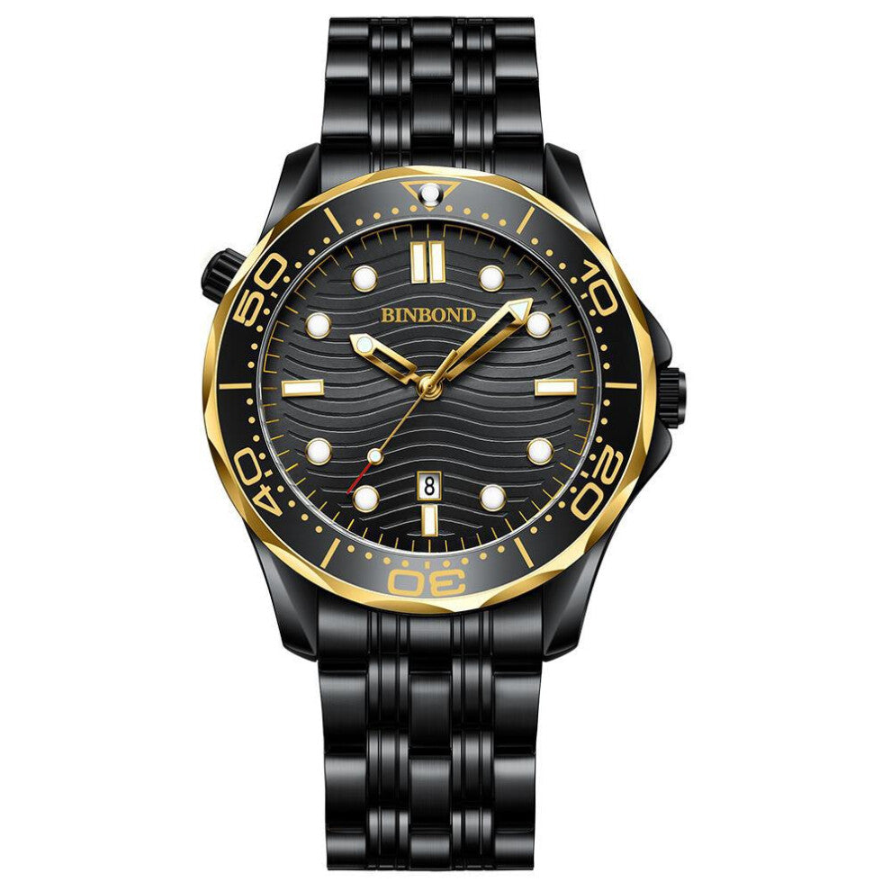 (Model D) High-end wristwatches with luminous water resistance, sports watches for men, non-automatic mechanical