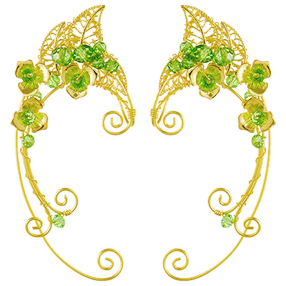 1 Pair Elf Fairy Clip On Ear Cuffs Non Piercing