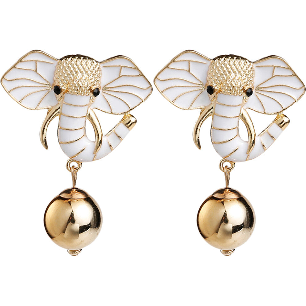 1 Pair Elephant Ear Studs Women Jewelry
