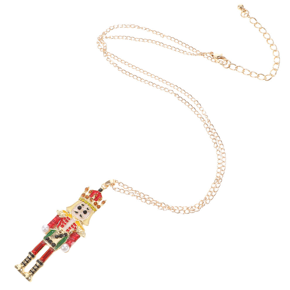 Nutcracker Necklace Soldier Christmas Ballet Accessories For Girls