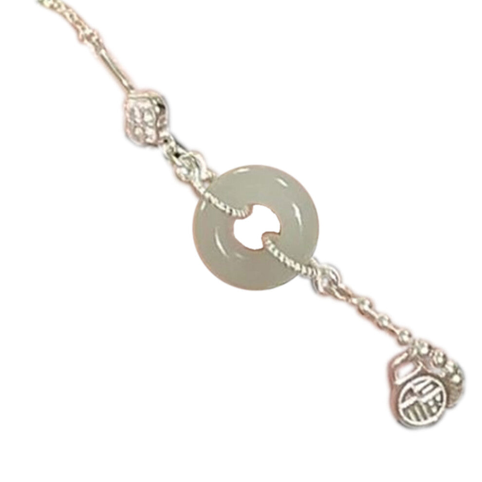 Fashionable Double Layer Geometric Bracelet-Ping An buckle