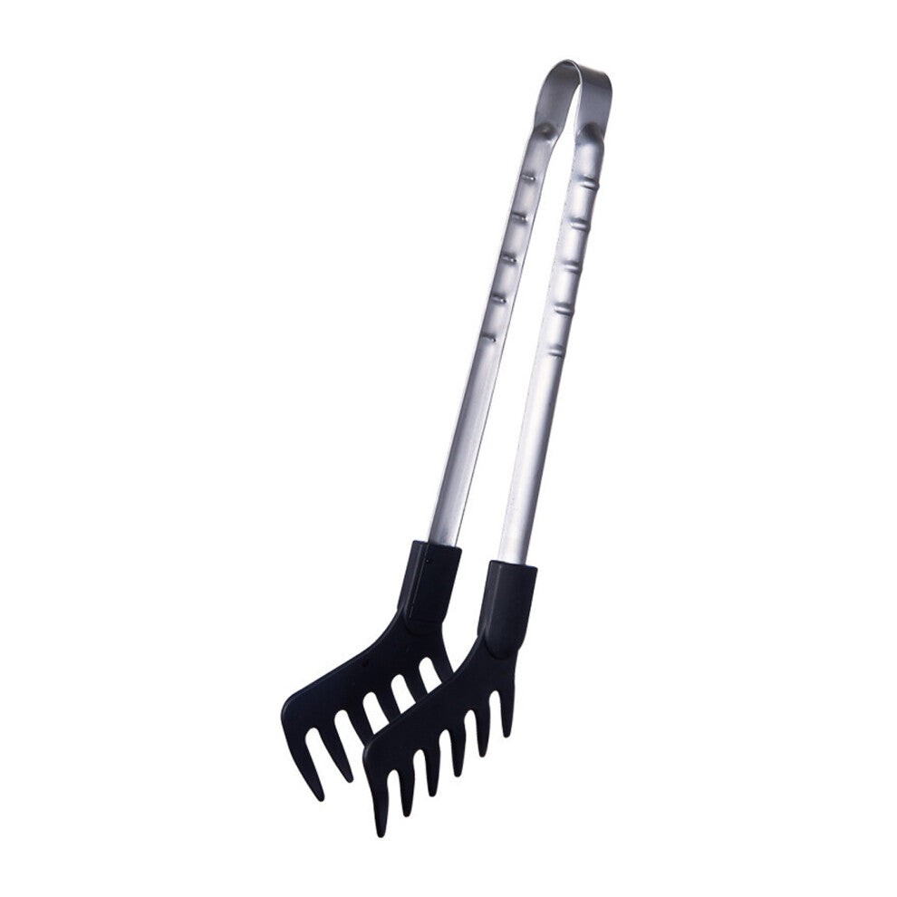 Long Handle Food Tongs Heat Resistant Clip For Pastas Salad And