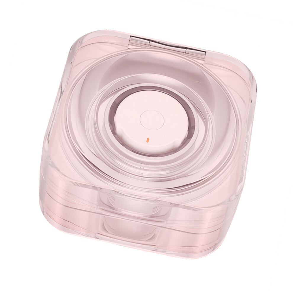 Fitness Trackers Charging Case Box Station-Transparent pink
