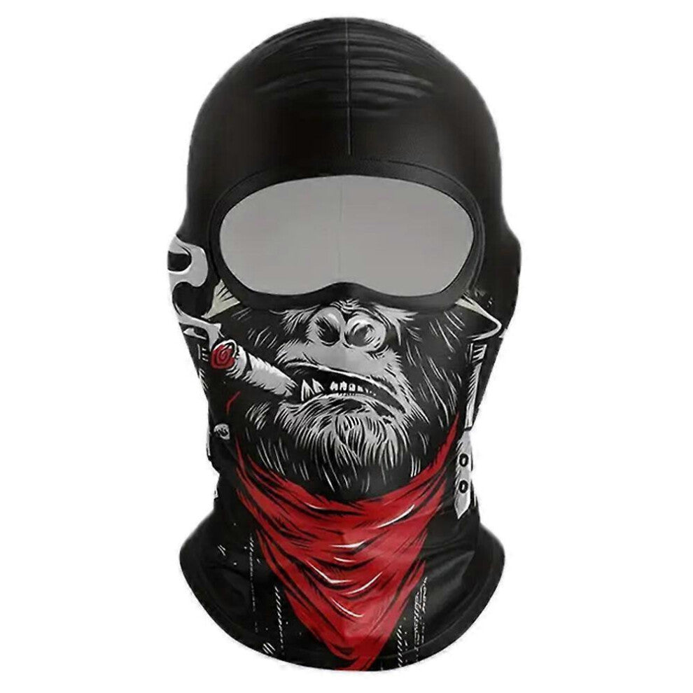 Summer Ice Silk Balaclava Cycling Face Mask Motorcycle Bike Breathable Outdoor Sun Protection Neck G