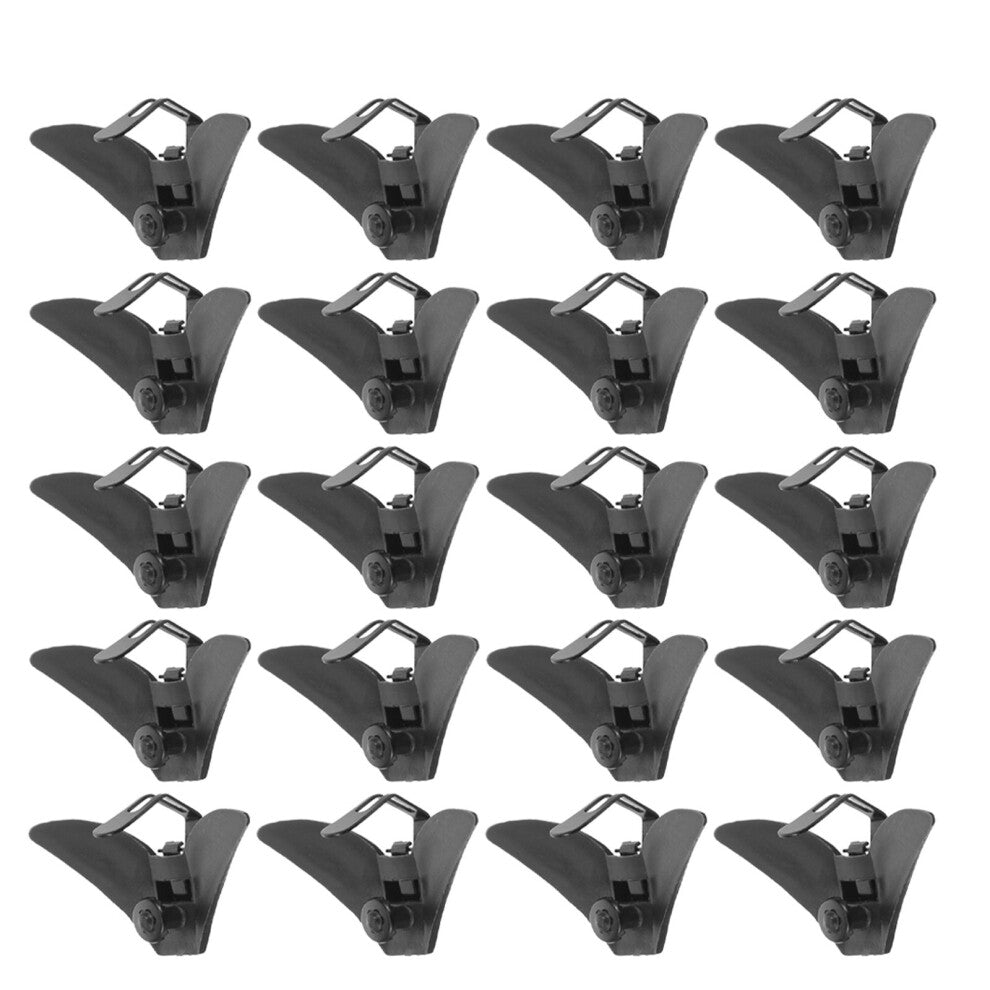 30pcs Metal Tie Clip for Men Suit Accessories Business Necktie Holder