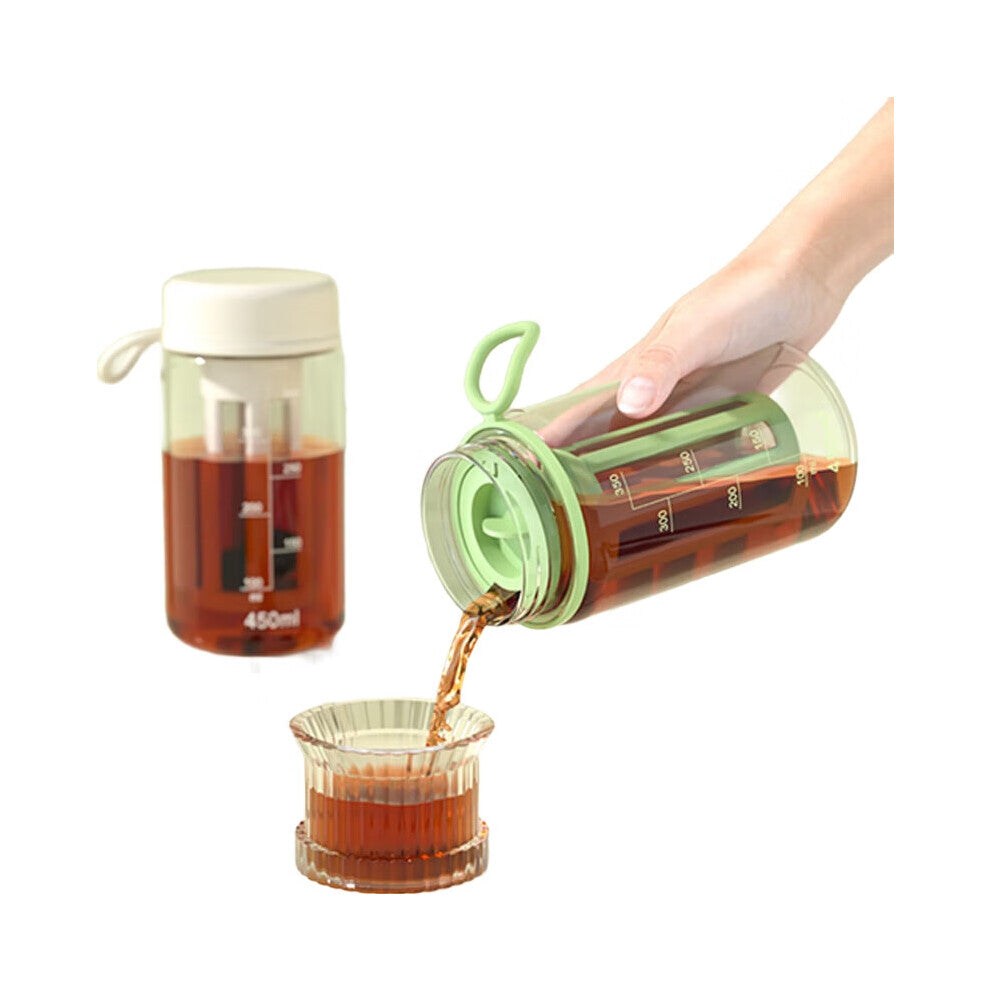 Cold Brew Coffee Maker 600ml Filter Cold Water Pitcher Tea Pot with Ice Drip Function Durable Material Easy to Use