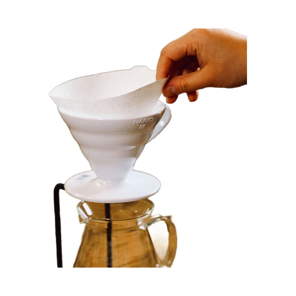 Heat-Resistant Resin Coffee Filter Mesh Size 02 - Pour-Over Coffee Filter Cup for Professional Brewing