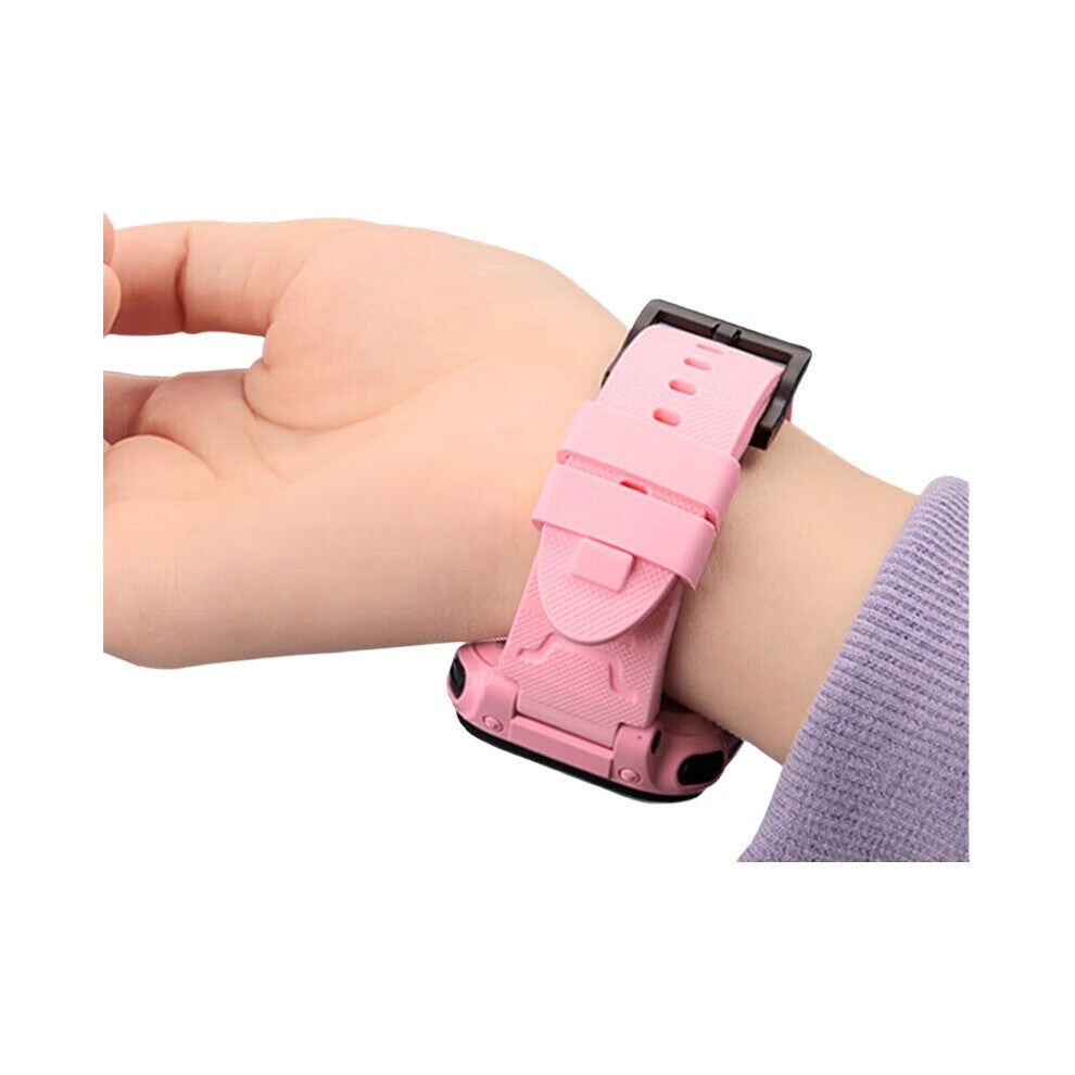 Children's Smartwatch Strap Vermilion Red for D3-D3S-Z11-Z10-Z9-Z8A-Z7S-Z6Pro-Z5A-N5-Q3-Q1R-Q2A-Q1A-Z6S Durable Compatibility