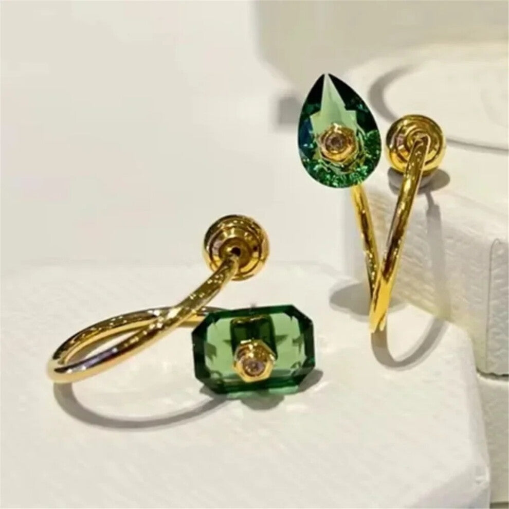 (MULTI) S Original Bamboo 2025 NEW Luxury Fashion Fine Jewelry Set for Women Bamboo Necklace Earrings Bracelet Ring Party Accessories