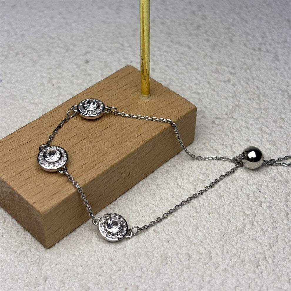 (B-2) S Original 2025 Charms Teardrop Earrings Round Earrings Fine Jewelry for Women Tassel Earrings Romantic Gift