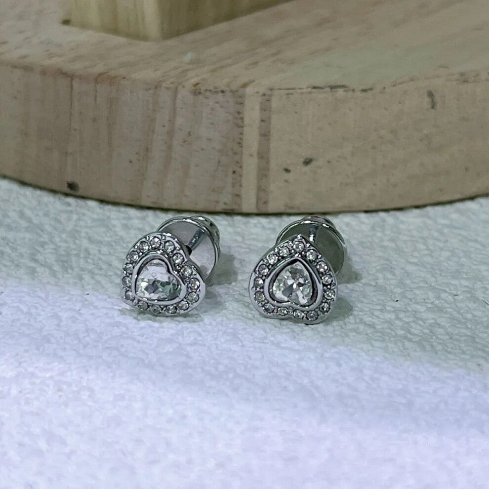 (Earring) S Original 2025 New High Quality Fine Jewelry Set Charms Love Heart Necklace Earring Bracelet for Women Jewelry Free Shipping