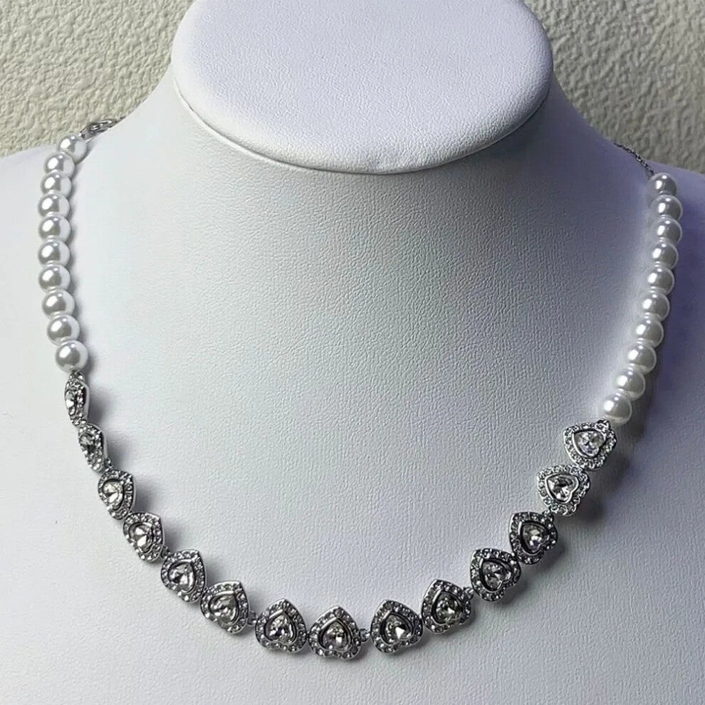 (Necklace2) S Original 2025 New High Quality Fine Jewelry Set Charms Love Heart Necklace Earring Bracelet for Women Jewelry Free Shipping