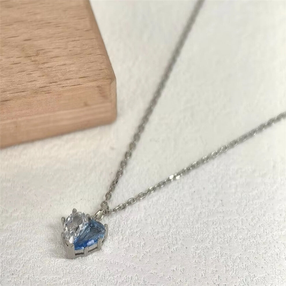 (Necklace4) S Original Luxury Candy White Crystal Necklace for Women Trendy Fine Jewelry Sets Charms Candy Earrings Bracelet Party Accessories