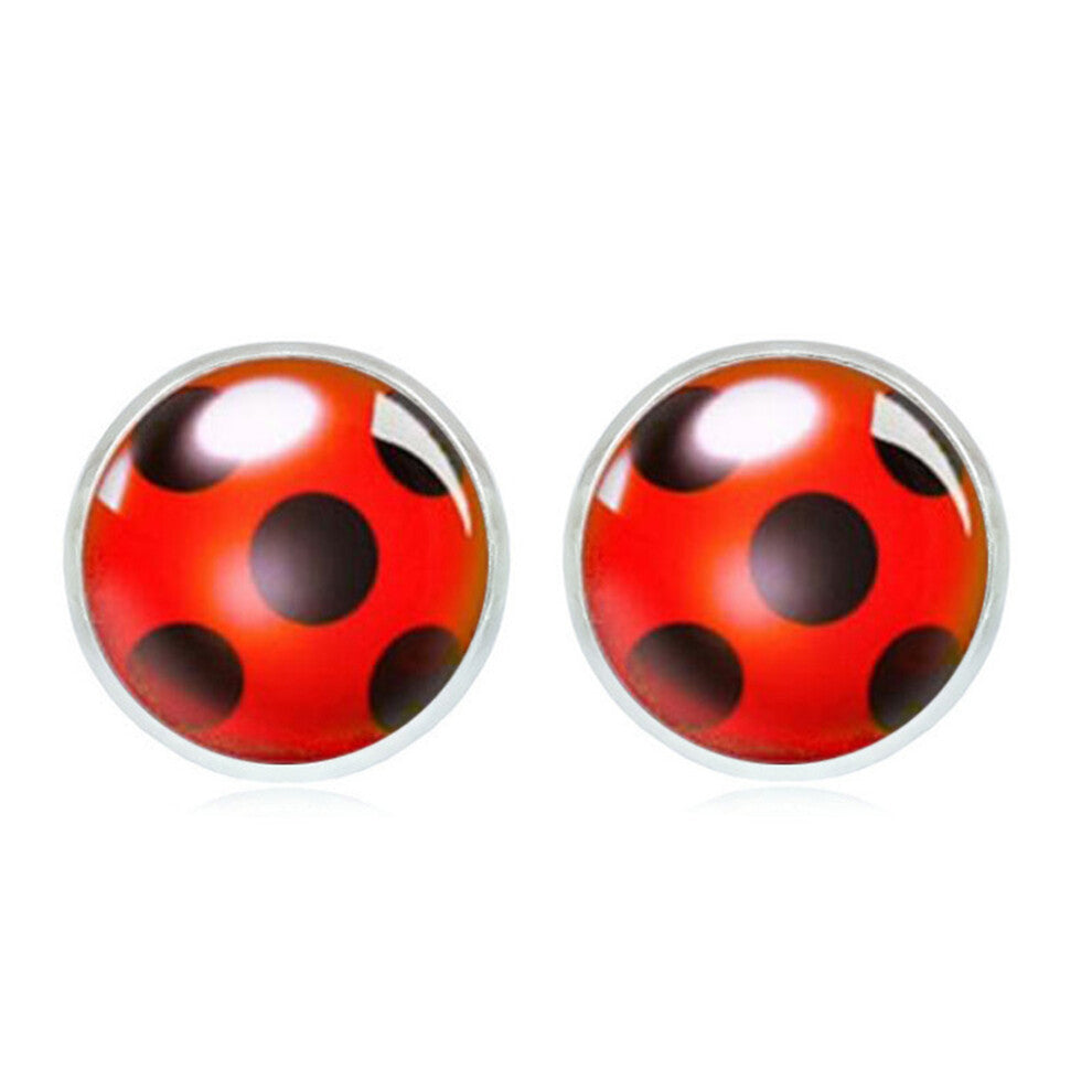 1 Pair Ear Studs Earrings Girlfriends Anniversary School Balls Girls