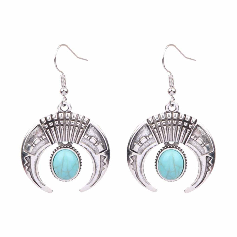 (Type 1) 2 Pieces Earrings Piercing Eardrop Trendy Ear Drop Travel Jewelry