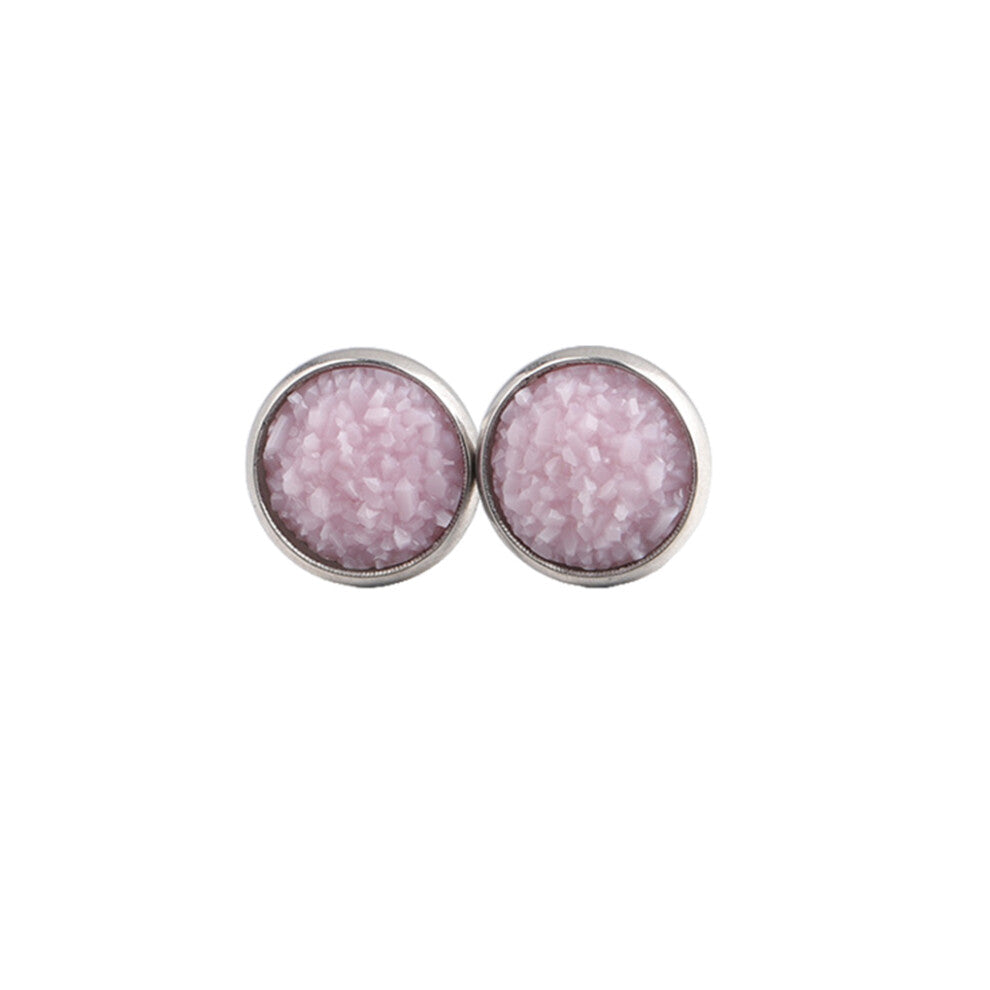 (Type 23) 1 Pair Female Stainless Steel Ear Stud Earrings Gifts Jewellery