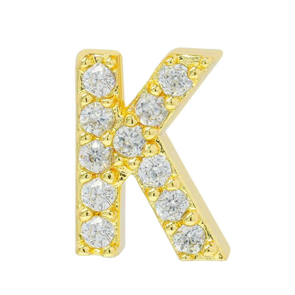 (K) Letter Earring Party Banquet Portable Stud Earrings Ear Jewellery
