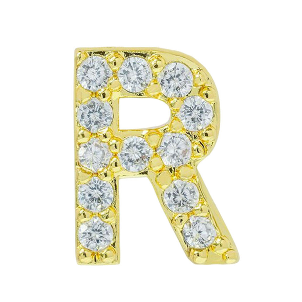 (R) Letter Earring Party Banquet Portable Stud Earrings Ear Jewellery