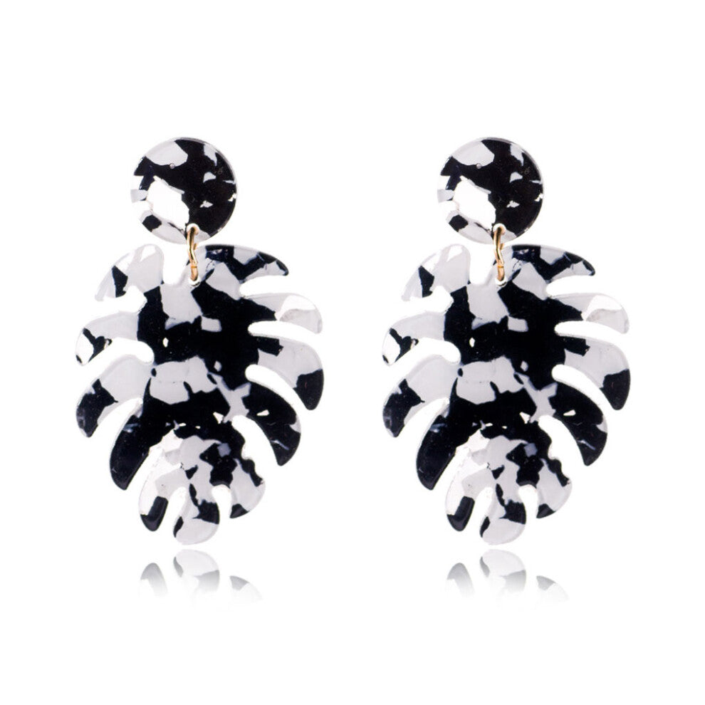 (Black) Ear Stud Lady Decorations Drop Earring Popular Accessories Dangle