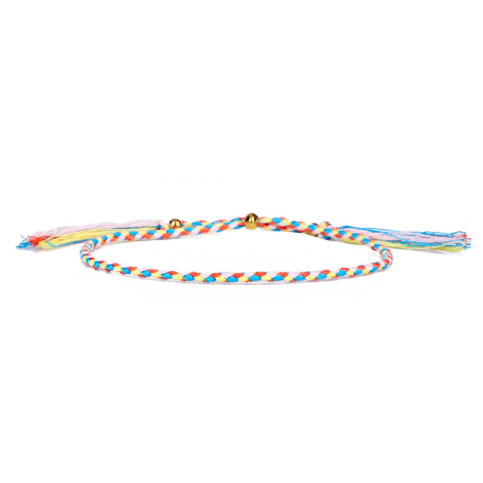 (Type 8) Braided Bracelet Wristband Jewelry Accessories Adjustable Thread