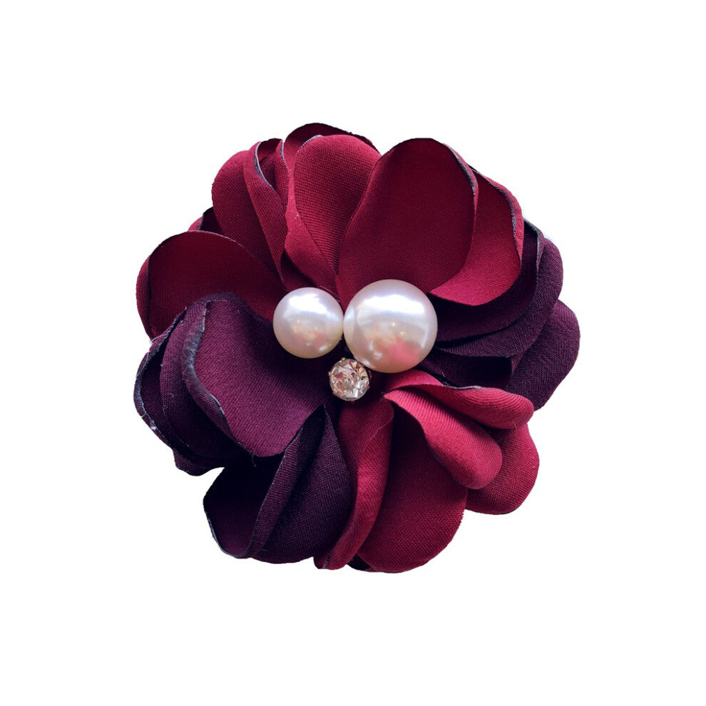 Women Flower Brooch Birthday Wedding Engagement Graduation Decoration