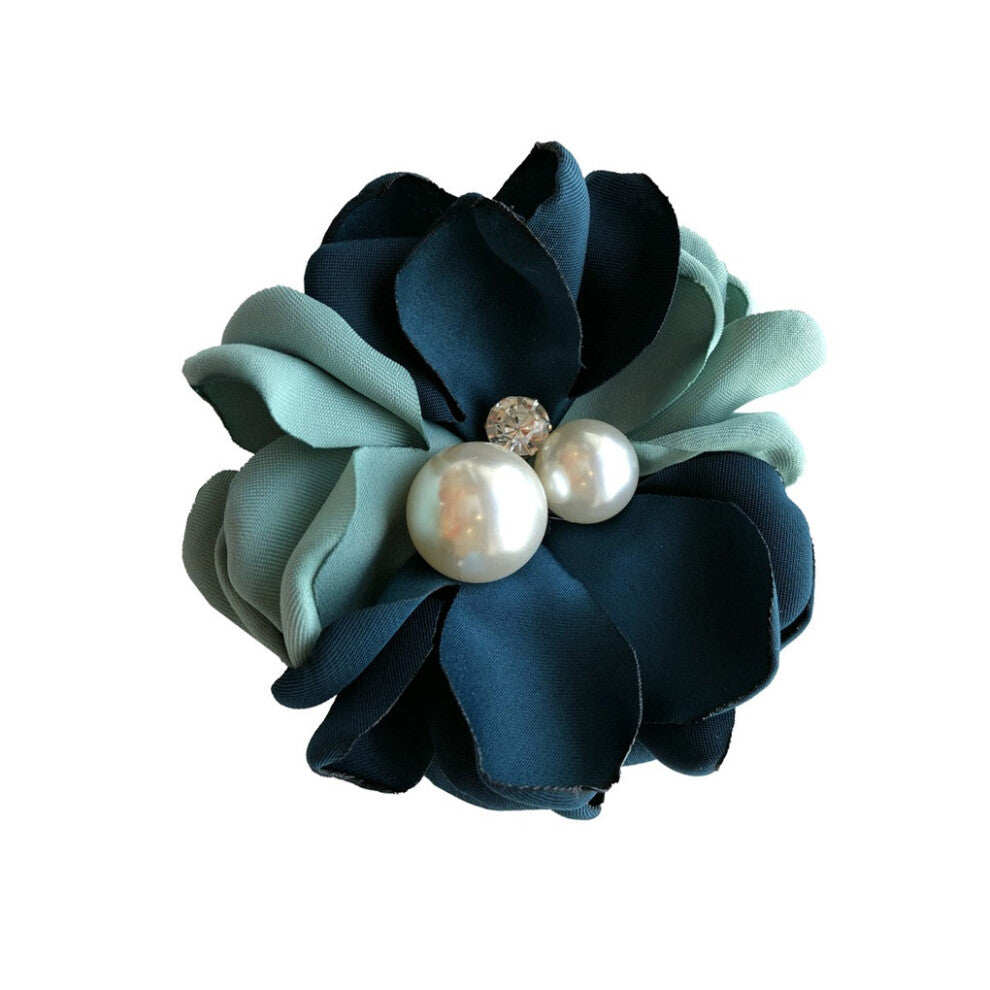 Suitable For Many Occasions Versatile Flower Hair Clip Green Easy To