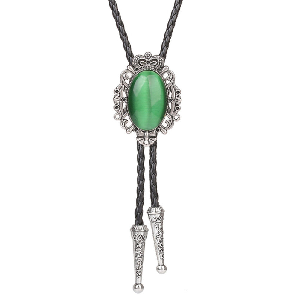 (Green) Ties Necklace Pendant Engagement School Shopping Dating Fashion