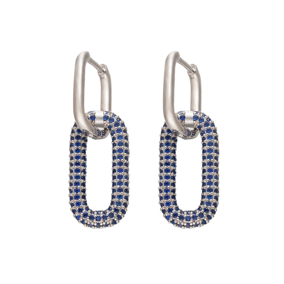 (Type 6) 1 Pair Woman Earrings Rhinestone Earring Fashionable Jewelry Jewelries