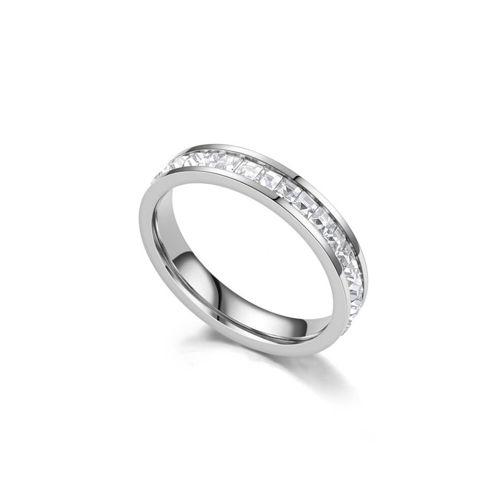 (Silver) Women Ring Hand Ornaments Dressing Decors Ladies Rings Fingers