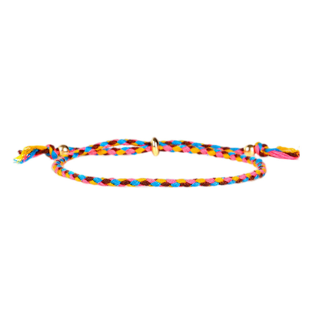 (Type 26) Braided Bracelet Jewelry Accessories Thread Bracelets with Tassel