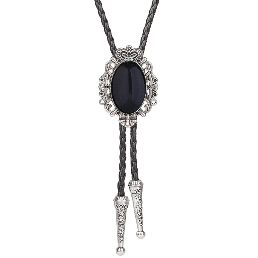 (Black) Ties Necklace Pendant Festival Anniversary Engagement Decoration