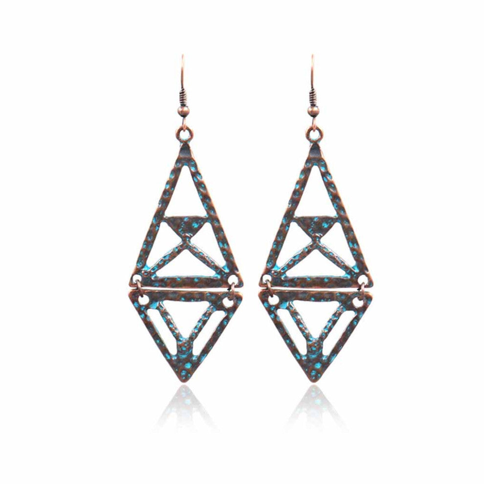 (Type 1) 2pcs Geometric Earrings Ladies Jewelry Women Earring Birthday Gift