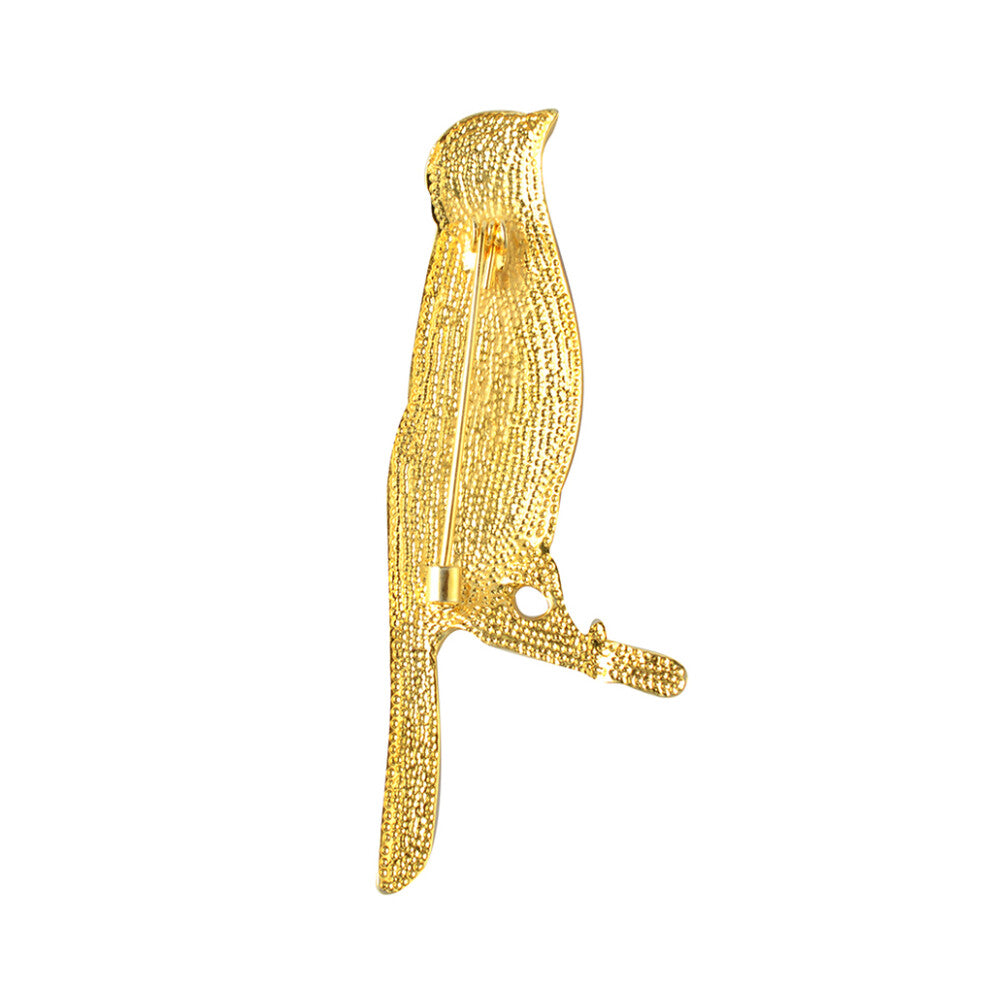 Bird Brooches Enamel Pins Decor for Valentine's Day Womens Accessories