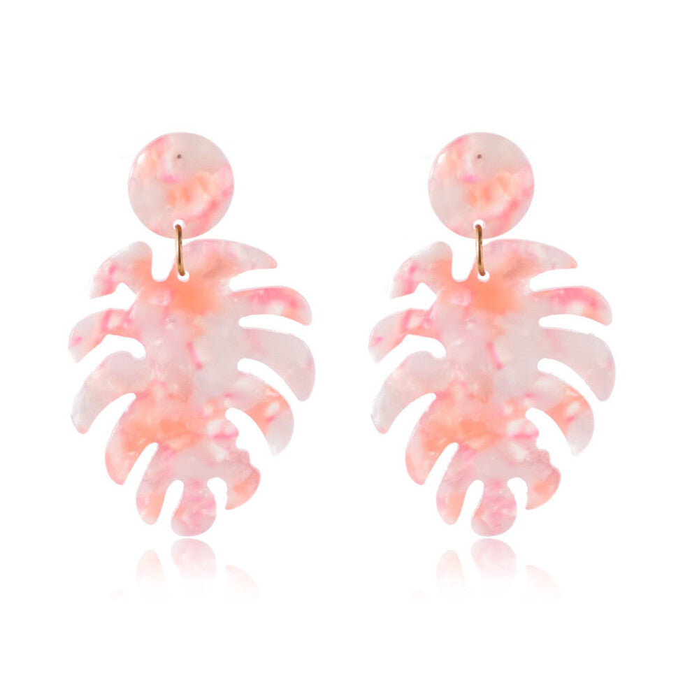 (Pink) Ear Hook Lady Decorations Drop Earring Popular Accessories Dangle