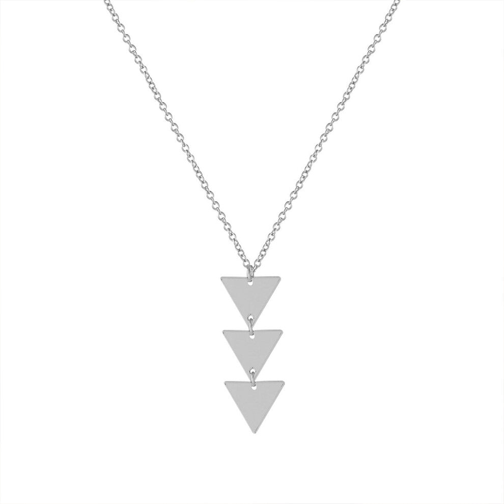 (Silver) Girl Necklaces Charming Jewelry Pendants Clavicle Chain for Dress