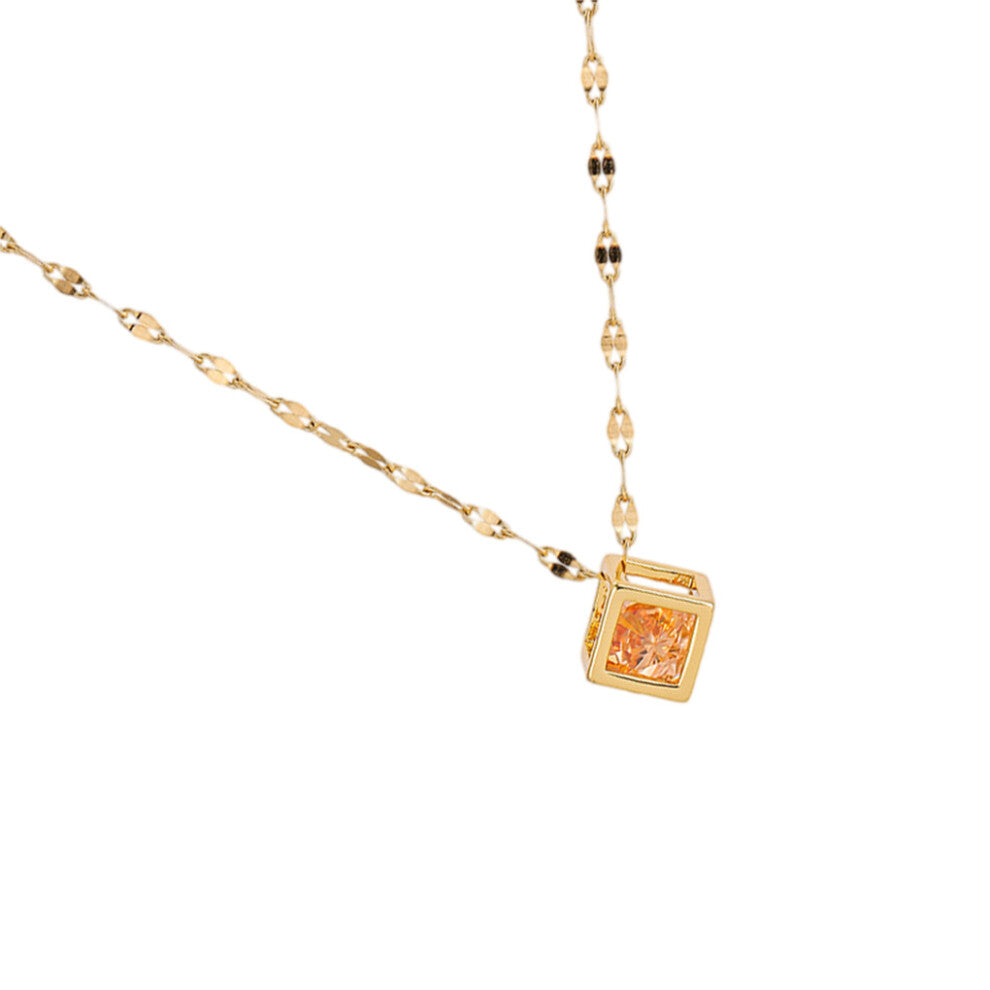 (Type 1 Gold) Pendant Necklace Collar Choker Jewelry Personalized Present